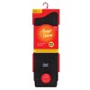 Always Warm by Heat Holders Men's Warmest Long Crew Socks - Black 7-12 - 3 of 4