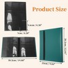 Unique Bargains Card Album 9 Pockets 20 Pages 360 Card Capacity Double-Sided Collection for Sport Cards Game Card - 2 of 4