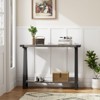 Farmhouse Console Table, 43.3" Entryway Table with Storage, Rustic Behind Couch Table for Living Room, Hallway, and Entryway Decoration - 3 of 4