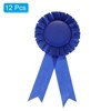 Unique Bargains Blank Rose Knot Award Ribbon for DIY Party Wedding Competition 12 Pcs - 3 of 4