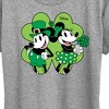 Women's - Disney - Mickey Minnie Shamrock Short Sleeve Graphic T-Shirt - 2 of 4