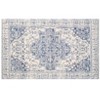 The Lakeside Collection Vintage Medallion Washable Area Rug Accent Rug or Runner Rug - Accent Rug 20x34 - 2 of 2