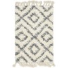 Unique Loom    Hygge Shag Diamond Area Rug - 2 of 4