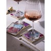 Radiance Composite Agate Coasters, Set of 4 - 2 of 4