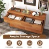 Tangkula 6-Drawer Double Dresser w/ Interlock System Metal Support Legs Anti-tipping Kit - 4 of 4