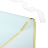 Unique Bargains DIY Crafts Gift Packaging Waterproof Flower Wrapping Paper with 2 Rolls Ribbons - 4 of 4