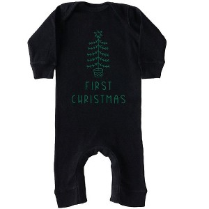 The Juniper Shop First Christmas Tree Baby Romper - 1 of 3