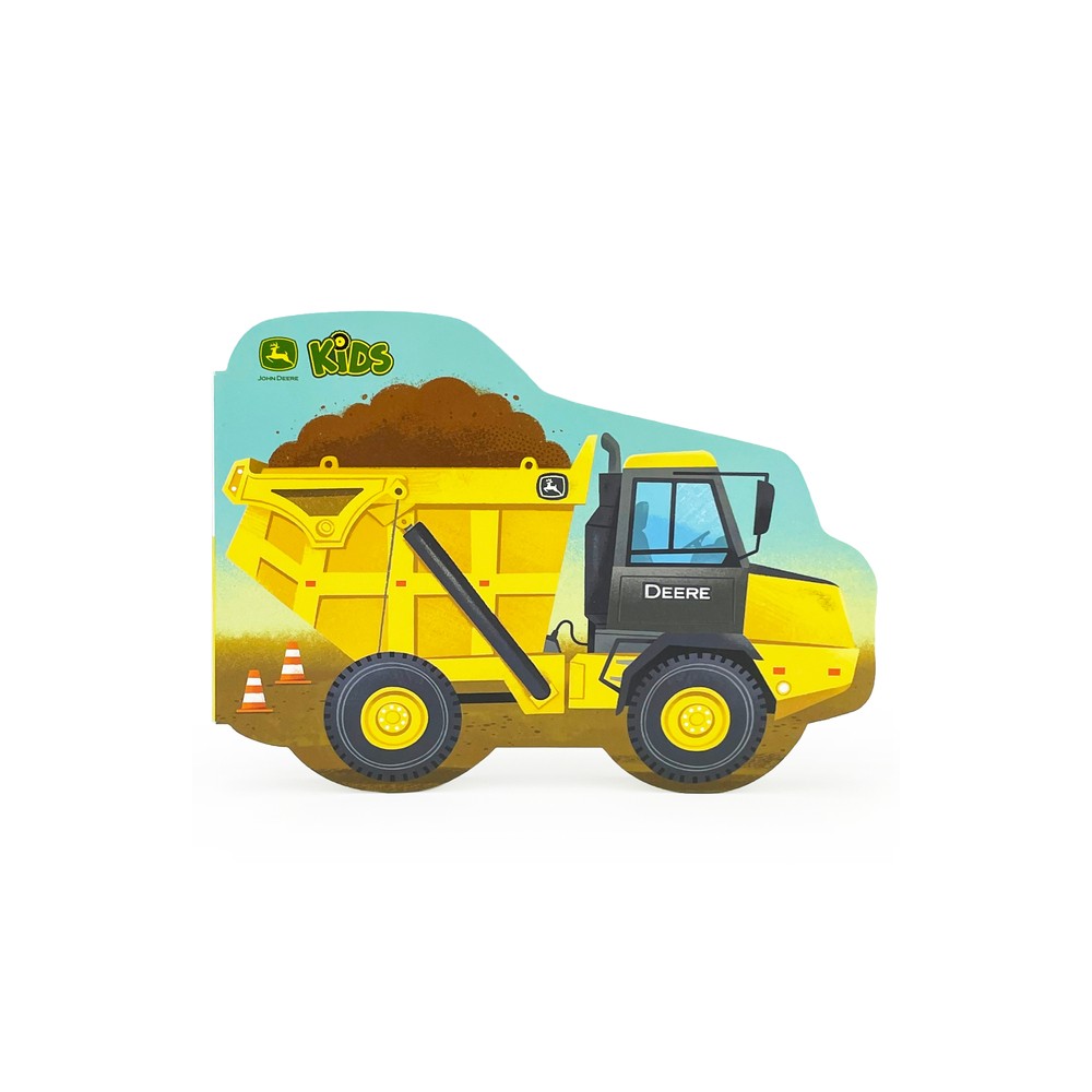 John Deere Kids How Dump Trucks Work - by Jack Redwing (Board Book)