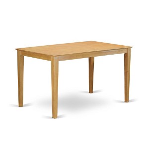 East West Furniture, Capri  Rectangular  Counter  Height  dining  table  36"x60" - 1 of 2