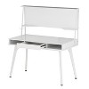 Vynxaria Study Computer Desk with Storage & Magnetic Dry Erase Whiteboard for Home Office & Study - 2 of 4