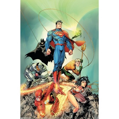 ALL 7 Justice League of retailer America Minimalist prints