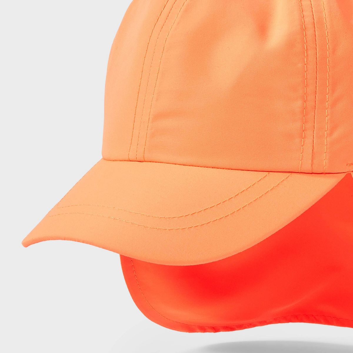 Toddler Girls' Solid Swim Hat - Cat & Jack™ Orange - thumbnail 3