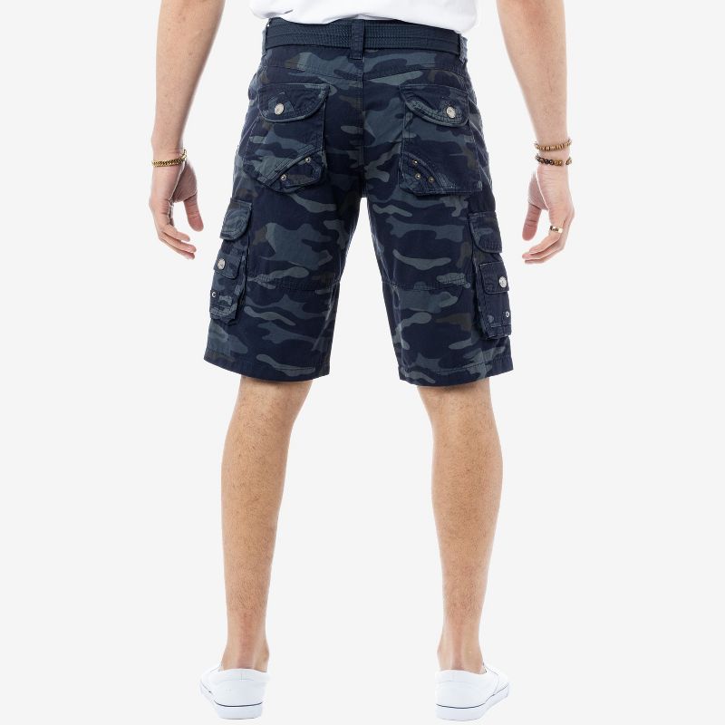 X RAY Men's Big & Tall Classic Fit 12.5" Inseam Knee Length Cargo Shorts, 2 of 5