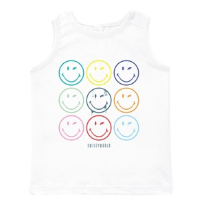 The Juniper Shop SmileyWorld Wink Rainbow Swirl Toddler Tank - 1 of 4