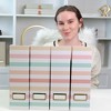 Blu Monaco Foldable Magazine File Holders - Set of 4 or 6 - Many Colors and Designs to Choose From - 4 of 4