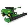 ERTL 1/64 John Deere X9 1000 Combine with Draper & Corn Heads 45779 - 2 of 4