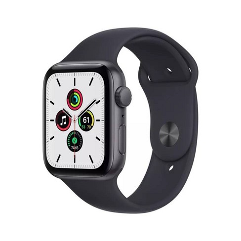 Apple Watch Se Gps 44mm Space Gray Aluminum Case With Midnight