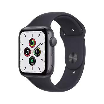 Apple Watch SE GPS 40mm Space Gray Aluminum Case with Midnight Sport Band (2020, 1st Generation) - Target Certified Refurbished