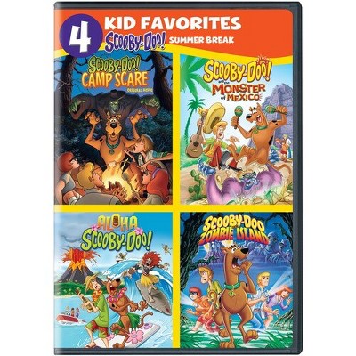 4 Kid Favorites: Scooby-doo Summer Break (dvd) : Target