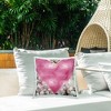 Stupell Industries Street Style Pink Heart Rose Blossom Flowers - 2 of 3