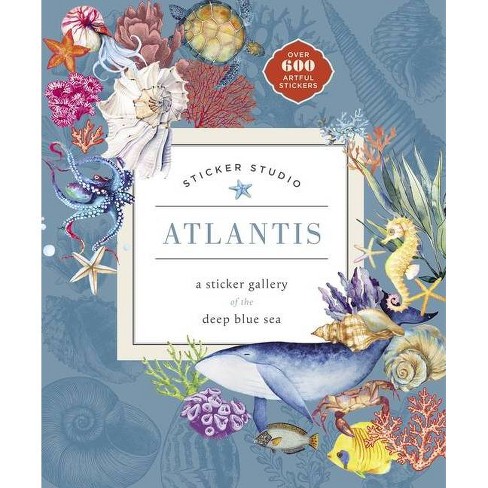 Sticker Studio: Atlantis - by Chloe Standish (Hardcover)