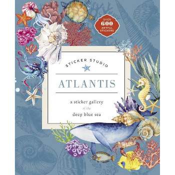 Sticker Studio: Atlantis - by  Chloe Standish (Hardcover)