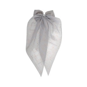 Unique Bargains Grace Bow Ribbon Hair Clips 1 Pc - 1 of 4