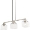 Livex Lighting Aragon 3 - Light Chandelier in  Brushed Nickel - 2 of 4