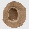 Anna-Kaci Women's Straw Bucket Hat with Cherry Embellishments - 3 of 4