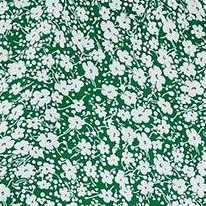 green floral