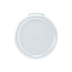 Winco Round Storage Container Cover, Clear Polycarbonate, Fits 1-Quart - 1 of 2