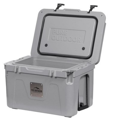 Monoprice Emperor Cooler - 50 Liters - Gray | Securely Sealed, Ideal for The Hottest and Coldest Conditions - Pure Outdoor Collection