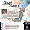 MasterPieces Catwalk Couture Purrfect Rainy Runway 1000 Piece Jigsaw Puzzle Fashion & Feline - 4 of 4