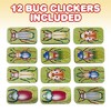 ArtCreativity Colorful Cricket Bug Clickers (Set of 12) - 3 of 4