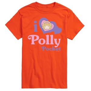 Men's - Polly Pocket - I Love Polly Pocket Short Sleeve Graphic T-Shirt - 1 of 4