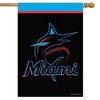 Briarwood Lane Miami Marlins House Flag MLB Licensed 28" x 40" - 2 of 4