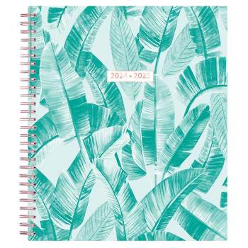 Color Me Courtney for Blue Sky 2024-25 Weekly/Monthly Planner Notes 10"x8" Soft Touch Paradise Mint