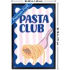 Trends International Reinders: Food - Pasta Club in Blue and Pink Framed Wall Poster Prints - 3 of 4