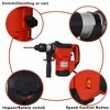 1-1/2 Inch Rotary Hammer Drill With Carry Case, SDS-Plus Demolition Hammer Safety Clutch With Gouges Drill Bits - 2 of 4