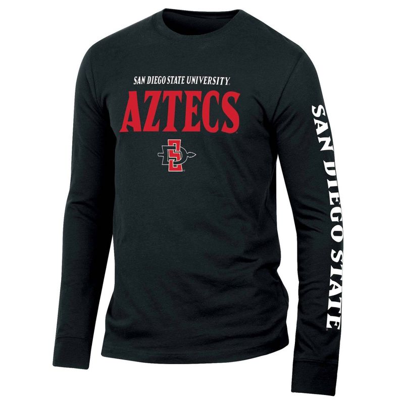 NCAA San Diego State Aztecs Men&#39;s Long Sleeve T-Shirt, 1 of 4