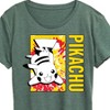 Women's - Pokémon - Tie Dye Pikachu Short Sleeve Graphic T-Shirt - 2 of 4