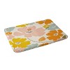 Gale Switzer Happiness Blooms Heavy Memory Foam Bath Rug - Deny Designs: Microfiber, Machine Washable, Botanical Pattern - 2 of 3