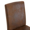 CAVINAS 18 Inch Minimalist Dining Chairs Restaurant Chair,Set of 2,Upholstery Chairs for Living Room,Restuaurant Furniture Chair,Metal Legs - 4 of 4