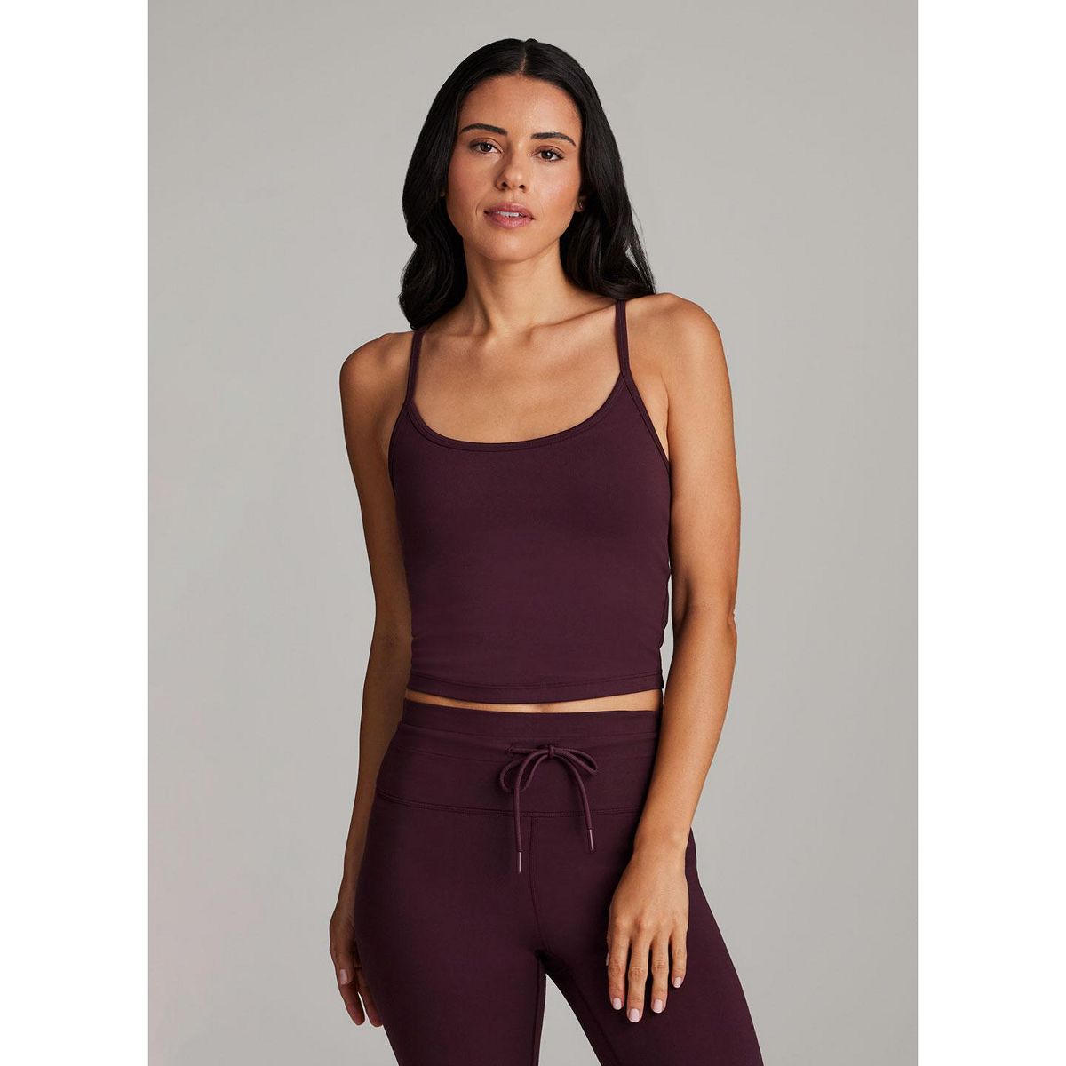 RBX Active Women's Low Impact Longline Sports Bra Ultra Soft Cropped Tank Bra Top - thumbnail 10