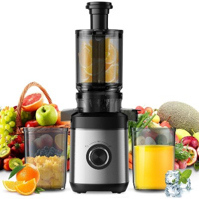 Teendow Juicer Machines, Cold Press Juicer for Whole Fruit and Vegetable, Masticating Juicers, High Juice Yield, Juice Extractor Machine