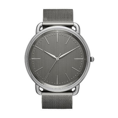 Men's Mesh Strap Watch - Goodfellow & Co™ Gunmetal