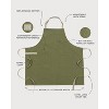 KAF Home Rooted Sustainable Certified Organic Cotton Chef's Apron - 2 of 3