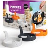 Ototo 3pc Pancats Egg Rings Silicone Pancake and Egg Cooker Set - 2 of 4