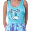 Disney Monsters Inc Womens Sulley Pajamas Nightgown Costume Dress Blue - 3 of 4
