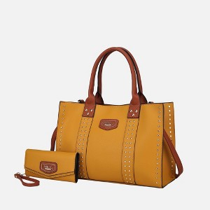 MKF Collection Davina Vegan Leather Women’s Tote Bag with wallet by Mia K - 1 of 4